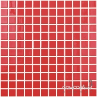 Мозаика 31,5x31,5 Vidrepur Colors Solid Rojo 808 (красная)