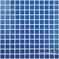 Мозаика 31,5x31,5 Vidrepur Colors Solid Azul Marino Claro 800 (светло-синяя)