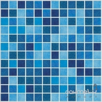 Мозаика 31,5x31,5 Vidrepur Colors Mix 110/508 (Niebla Azul Celeste/Niebla Azul Marino)