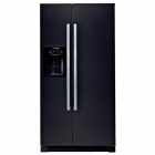 Отдельностоящий двухкамерный холодильник Bosch Side-by-Side KAN58A55 черный