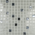 Мозаика 31,5x31,5 Vidrepur Colors+ Obsidiana 109-780 (серая)