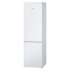 Отдельностоящий двухкамерный холодильник с нижней морозильной камерой Bosch KGV39VW306 белый