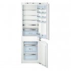 Вбудований двокамерний холодильник з нижньою морозильною камерою Bosch KIS86AF30