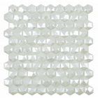 Мозаика 31,5x31,5 Vidrepur Honey Diamond White 350D (белая)