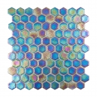Мозаїка 31,5x31,5 Vidrepur Honey Shell Deep 556 (синя)