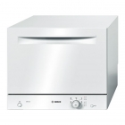 Компактная посудомоечная машина на 6 комплектов посуды Bosch SKS51E22EU белая