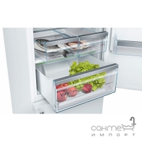 Окремий двокамерний холодильник із нижньою морозильною камерою Bosch Serie 6 KGN39AW35 білий