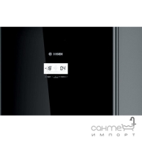 Отдельностоящий двухкамерный холодильник с нижней морозильной камерой Bosch Serie 6 KGN39LB35U черный