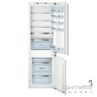 Вбудований двокамерний холодильник з нижньою морозильною камерою Bosch KIN86AD30