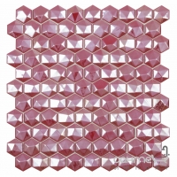 Мозаика 31,5x31,5 Vidrepur Honey Diamond Venetian 375D (розовая)