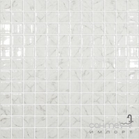 Мозаика под мрамор 31,5x31,5 Vidrepur Impressions Marbles Carrara Grey Br 5300 (светло-серая)