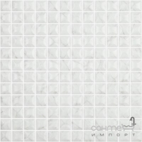 Мозаїка під мармур 31,5x31,5 Vidrepur Impressions Marbles Edna Carrara Grey Mt 4300/B (світло-сіра)