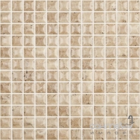 Мозаика под камень 31,5x31,5 Vidrepur Impressions Stones Edna Travertino Beige Mt 4101/B (бежевая)