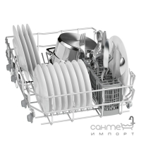 Отдельностоящая посудомоечная машина на 9 комплектов посуды Bosch Serie 4 SPS50E88EU сталь