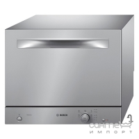 Компактна посудомийна машина на 6 комплектів посуду Bosch SKS51E28EU сталь
