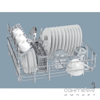 Компактная посудомоечная машина на 6 комплектов посуды Bosch SKS51E28EU сталь