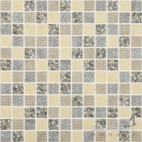 Мозаика 31,5x31,5 Vidrepur Impressions Hidraulics Patchwork Brown