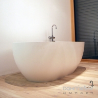Окремостояча ванна зі штучного каменю Badeloft BW-01-L