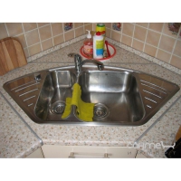 Кухонна мийка, врізний стандартний монтаж Reginox Empire 15 RIGHT (правостороння) Нержавіюча Сталь