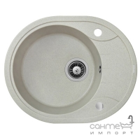 Гранітна кухонна мийка з сушкою Perfelli PRIMO OGP 135X-58 кольори в асортименті