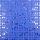 Мозаика 31,5x31,5 Vidrepur Online Geometria Marino (светло-синяя)