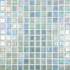 Мозаика 31,5x31,5 (2,5x2,5) Vidrepur Shell Crystal 553 (зелено-голубая)