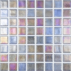 Мозаика 31,5x31,5 (3,8x3,8) Vidrepur Shell Saphire 555 (фиолетовая)