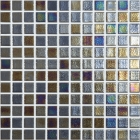 Мозаика 31,5x31,5 (2,5x2,5) Vidrepur Shell Deep 556 (серо-синяя)