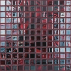 Мозаїка 31,5x31,5 Vidrepur Titanium Black / Red Brush 782 (червоно-чорна)