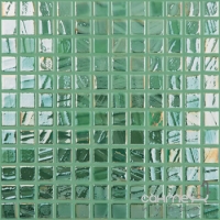 Мозаика 31,5x31,5 Vidrepur Titanium Green Brus 762 (зеленая)