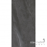 Плитка керамогранитная 60x120 Cerdisa Landstone Anthracite Nat Rett 53176 (темно-серая)