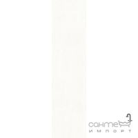 Плитка 25х100 Cerdisa Dolmen Levitas T5,6 Bianco Nat Rett 45808 (белая, матовая)	
