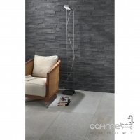 Плитка керамогранитная 33,3x50 Cerdisa Neostone Naturale Antracite 25444 (черная)