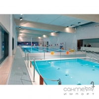 Плитка для бассейна 12,5х25 Cerdisa H2O Sport Project Matt Grigio Argento 3301 (серебристо-серая)
