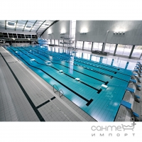 Плитка для басейну 12,5х25 Cerdisa H2O Sport Project Matt Grigio Argento 3301 (сріблясто-сіра)