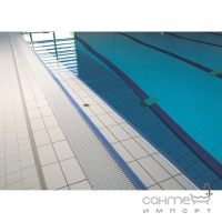 Плитка для басейну 12,5х25 Cerdisa H2O Sport Project Matt Grigio Acciaio 3302 (сіра сталь)