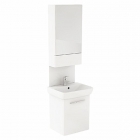 Комплект меблів для ванної кімнати Kolo Nova Pro M390140 білий глянець