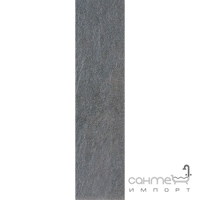 Плитка керамогранитная 19,7x79,4 Pietra Piasentina Naturale Rett. Antracite 800483 (темно-серая)