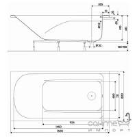 Акрилова ванна Kolo Comfort Plus 160x80