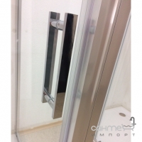 Шторка для ванни 1-дверна Gronix Slide GSL1-150-150