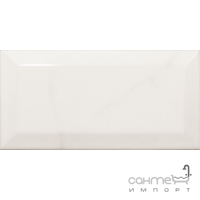 Настенная плитка 7,5x15 Equipe Carrara Metro Gloss 23083 (белая, глянцевая)