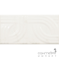 Настенная плитка 7,5x15 Equipe Carrara Metropolis Gloss 23091 (белая, глянцевая)