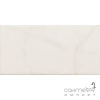 Настенная плитка, бордюр 7,5x15 Equipe Carrara Bullnose Gloss 23093 (белая, глянцевая)