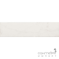 Настенная плитка 7,5x30 Equipe Carrara Gloss 23087 (белая, глянцевая)