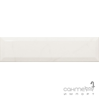 Настенная плитка 7,5x30 Equipe Carrara Metro Gloss 23085 (белая, глянцевая)