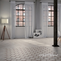 Плитка для підлоги 26,5x26,5 Equipe Curvytile Factory Cream 21333 (бежева)