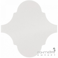Плитка напольная 26,5x26,5 Equipe Curvytile Lithium White 21350 (белая)
