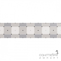Настенная плитка, декор 6x24,6 Equipe Dunas Mantille Grey 22709 (случайный узор)