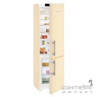 Двокамерний холодильник з нижньою морозилкою Liebherr CUbe 4015 Comfort (A++) бежевий