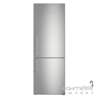Двокамерний холодильник з нижньою морозилкою Liebherr CNef 5715 Comfort NoFrost нерж. сталь